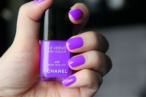 purple black nail polish chanel|Chanel nail polish cost.